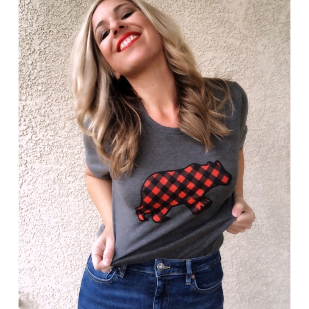 Mama bear, papa bear T-shirt’s